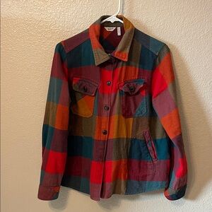 Woolrich Red and Blue Plaid Jacket